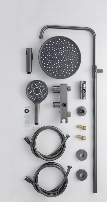 卫浴花洒五金静物拍摄