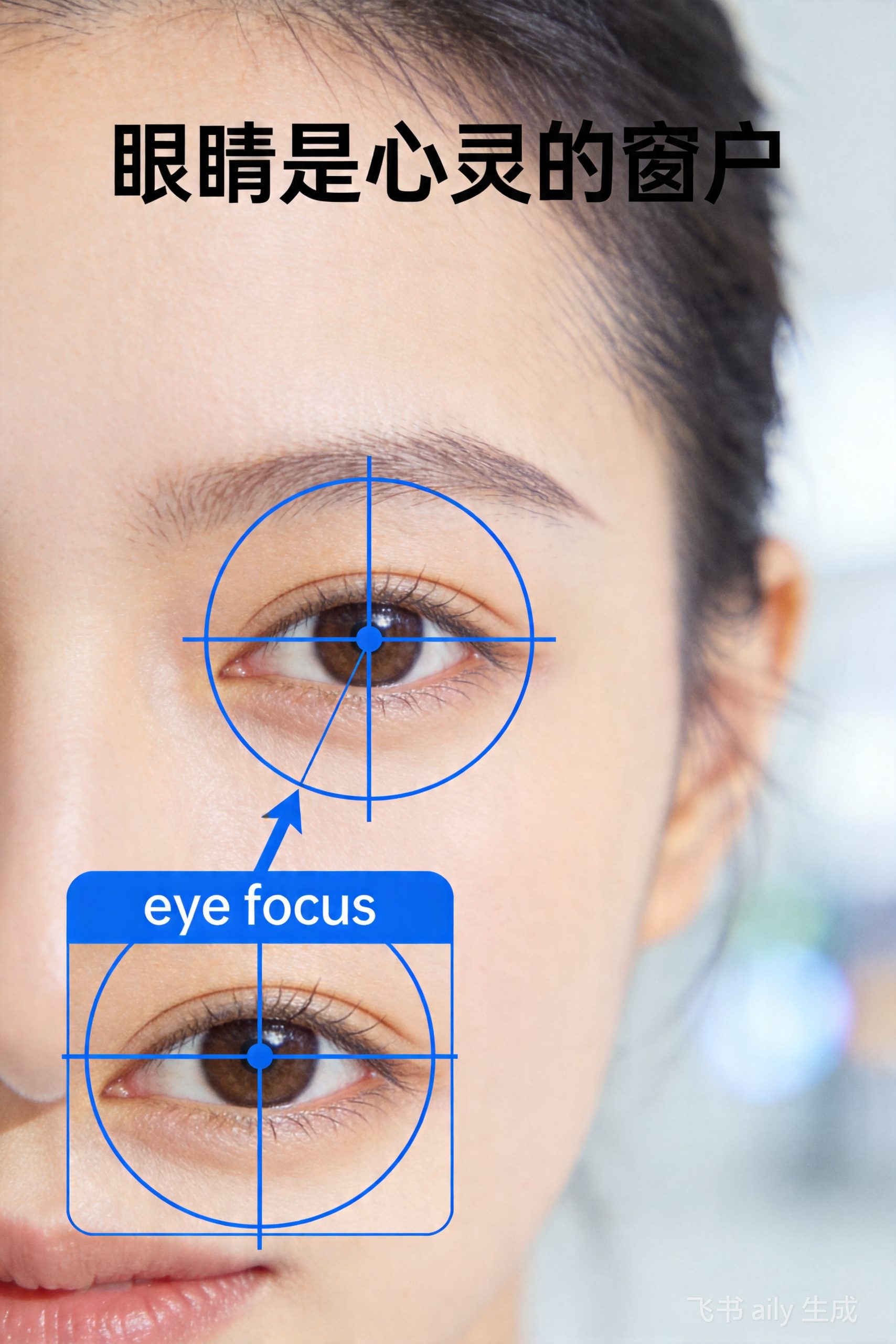 眼睛对焦技巧