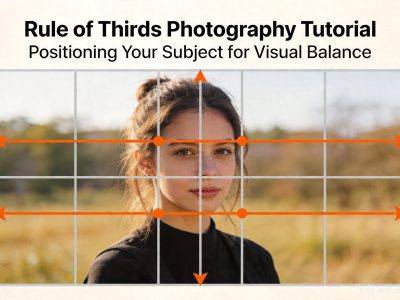 人像摄影构图的黄金法则：三分法实战指南